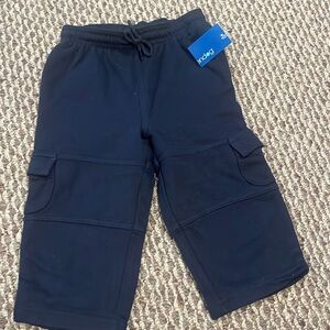 Green dog sweats with pockets